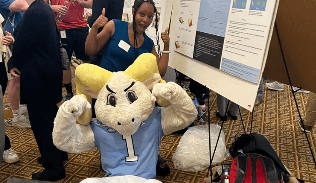 Felsenstein poster, with Rameses mascot